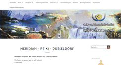 Desktop Screenshot of meridian-reiki.de
